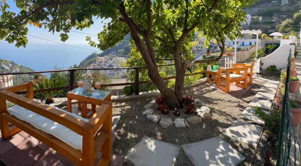 La Villa Di Enzo Casa Vacanze Con Vista Mare Amalfi Exterior foto